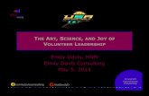 USRA art science joy volunteer leadership