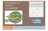 Bloggers as Digital Influencers #iblog9