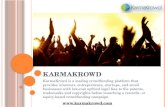 KarmaKrowd - Premium Crowdfunding IP Protection Services