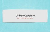 Elementary Urbanization Lesson Plan