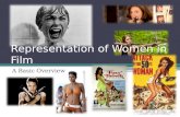 Representation of women in film - very basic overview