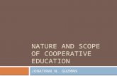 Nature and scope of cooperative education