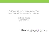 UPDATED: DMFA Putting your website to work for your direct response program