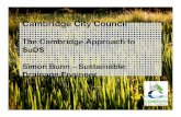 Case Study - Sustainable Drainage Design and Adoption Guide with examples of schemes - Simon Bunn, Cambridge City Council