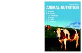 Animal nutrition , 7th edition