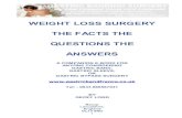 Weight loss surgery Questions and Answers