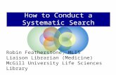 How to Conduct a Systematic Search