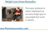 Planet Ayurveda for weight loss home remedies
