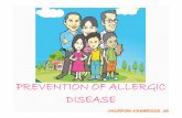 Prevention of allergic diseases