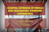 Hospital outbreak of middle east respiratory syndrome