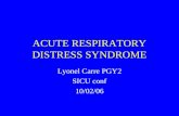 Acute respiratory distress syndrome   carre