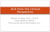 AHF ACA Workshop: Dr. Haig, Clinicas de Salud del Pueblo