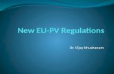 New EU PV regulations