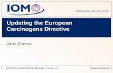 Updating the european carcinogens directive