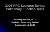 Pulmonary Function Tests Nonotes