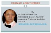 Cardiac Arrhythmias by Dr Bashir Associate Professor Medicine Sopore Kashmir