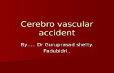 Case cva by dr guruprasad shetty