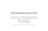 Hemodialysis.com American Society Nephrology 2013 interviews