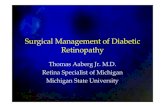 Aaberg jr surgical management for diabetic retinopathy 2014