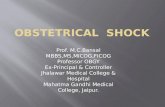 Obstetrical  shock