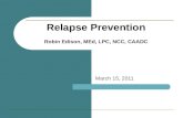 Relapse Prevention - March 2011