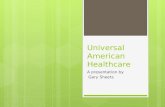 Universal american healthcare