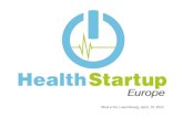 HealthStartup presentation Med-e-Tel