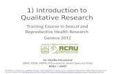 1. Introduction to qualitative research by Elmusharaf