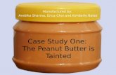 Peanut butter case study!