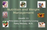 Nutrition And Weight Management 2006