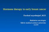 Hormone Thearpy Early Breast Cancer Farshad Modified 2003