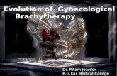Evolution of gynaecological brachytherapy