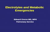 Electrolyte and Metabolic Emergencies in Critical Care