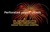 Perforated peptic ulcers