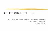 Osteoarthritis lecture for UG