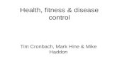 Health, fitness & disease control