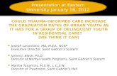 Trauma Informed Care & Graduation Rates (Joseph Lavoritano)