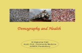 Demography and Health