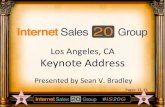 Internet Sales 20 Group Keynote