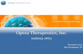 Opexa therapeutics corporate presentation december 16