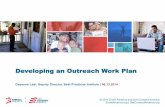 Developing an Outreach Work Plan