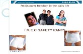 IMEC safety pants incontinence