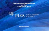 Open Access Publishing  on the  Semantic Web