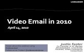 Video Email Marketing in 2010