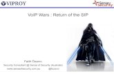 VoIP Wars : Return of the SIP