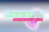 The Knowledge and Skills Needed for Tech Support Jobs