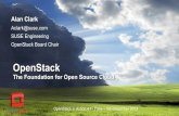 OpenStack in Action 4! Alan Clark - The fundation for openstack Cloud