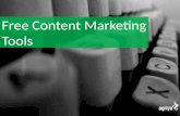 Free content marketing tools