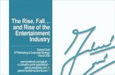 OTT & Multiscreen • The Rise, Fall.. and Rise of the Entertainment Industry