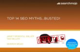Top 14 SEO Myths...Busted!